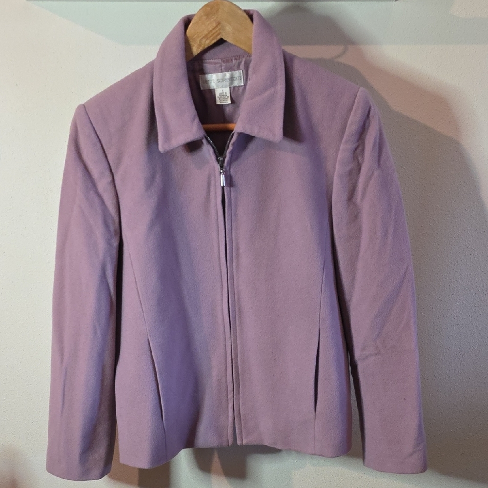 Petite Sophisticate Lavender Blazer